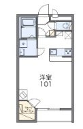 【間取り】 | レオパレスケリュスＢ