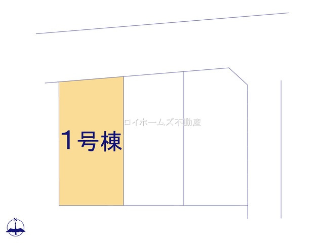 【区画図】 | 名古屋市守山区高島町118『仲介料無料』新築戸建て | 1号棟