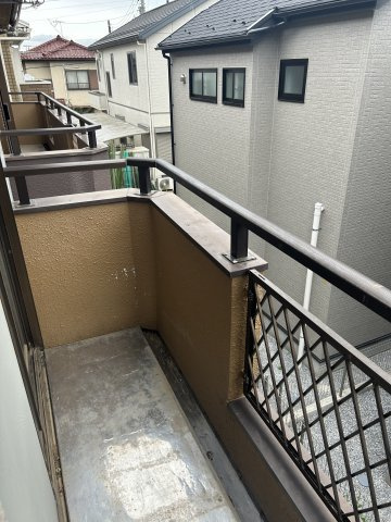 サンモール西原のバルコニー