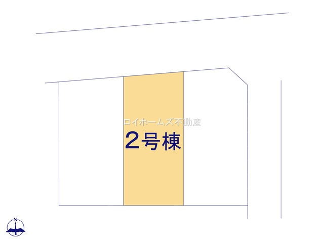 【区画図】 | 名古屋市守山区高島町118『仲介料無料』新築戸建て | 2号棟