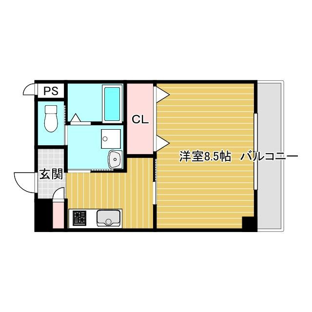 サンハート南茨木Ⅲの間取り