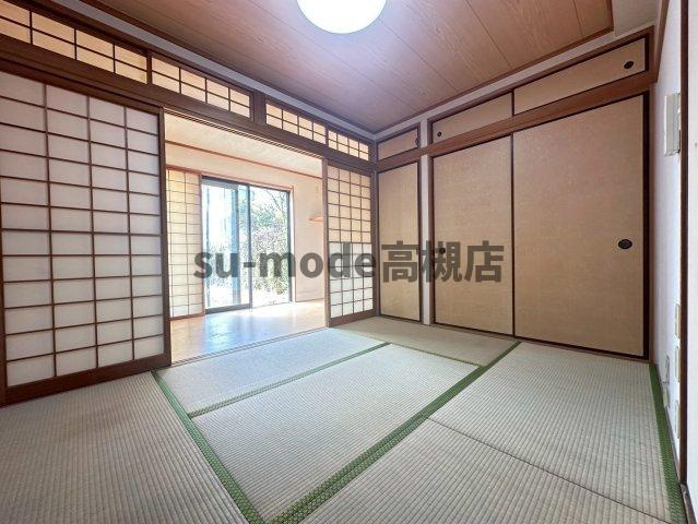 高槻市淀の原町住宅の寝室