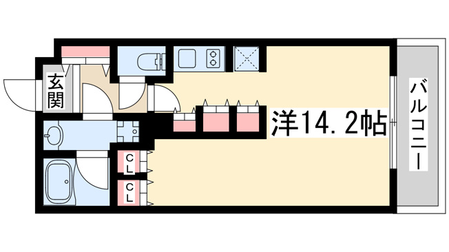 【間取り】 | アパートメンツ江坂