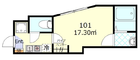 【間取り】 | ディアマンテ北千住