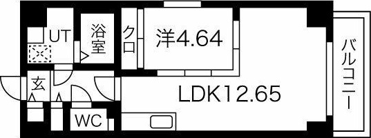 GRANDUKE松原cuoreの間取り