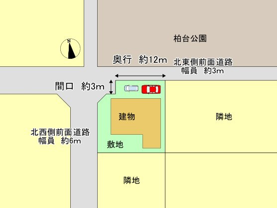 リフォーム済中古戸建　岐阜市大洞柏台5丁目　昭和51年築の区画図