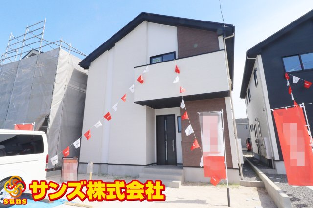 郡山市富久山町福原字町田　　　  2号棟　　　明健小学校、明健中学区　の外観|北西側から見た外観♪