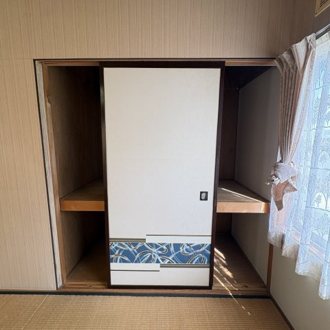 室蘭市緑町6-2戸建の収納