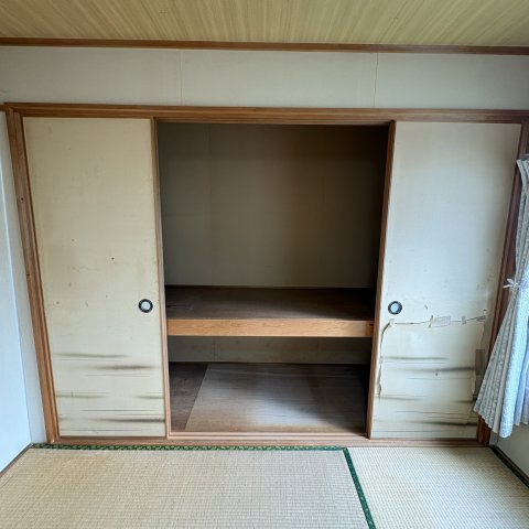 室蘭市緑町6-2戸建の収納