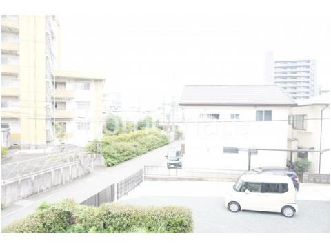 熊本市中央区水前寺公園のアパートの展望