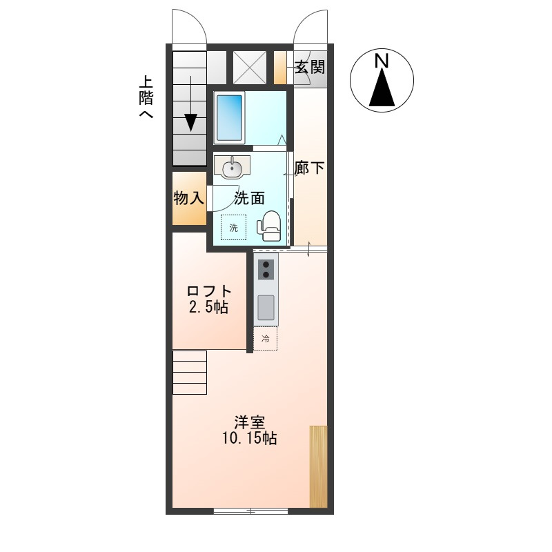 コンフォートワンの間取り