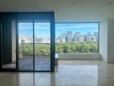 【居間・リビング】 | パークマンション千鳥ヶ淵 | ※写真は同タイプ住戸です。