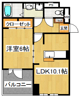 La　Paixの間取り