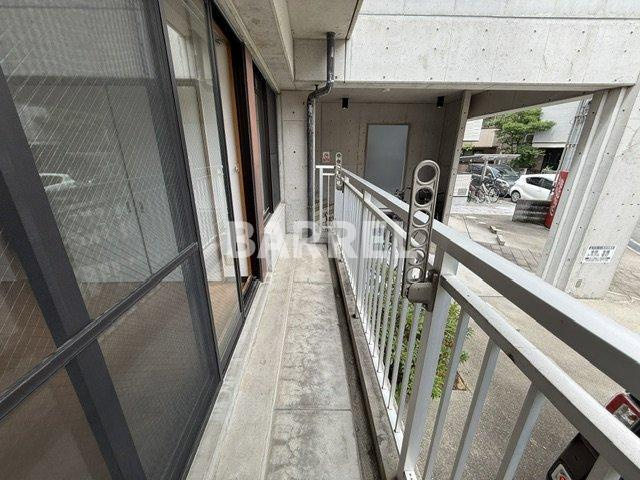 マティエール曽根のバルコニー