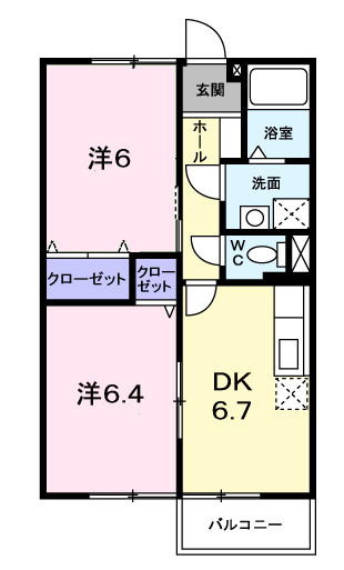 【間取り】 | スカイハイツ川井