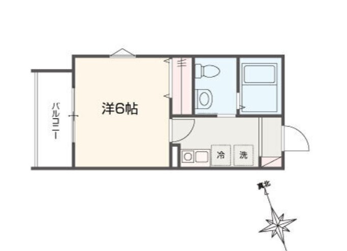 MELLAS志木の間取り