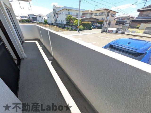 イーストヒルズのバルコニー