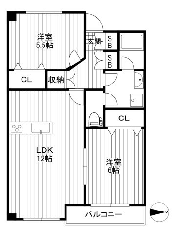 【間取り】 | ラベンダーテラス