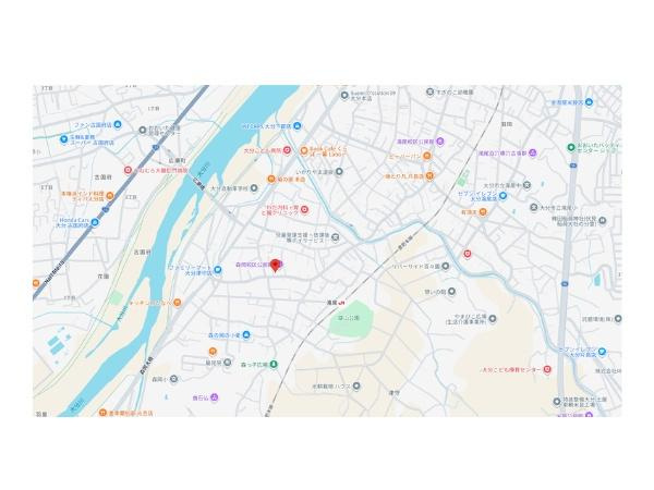 タマタウン滝尾駅西2　1号地のその他|現地案内図です。