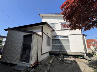 【外観】 | 北区北26条西13丁目　更地渡し売り土地 | 敷地裏側から・現在の建物への日当たりも良好です♪
