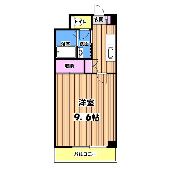 【間取り】 | エステートピア黒沢Ⅱ