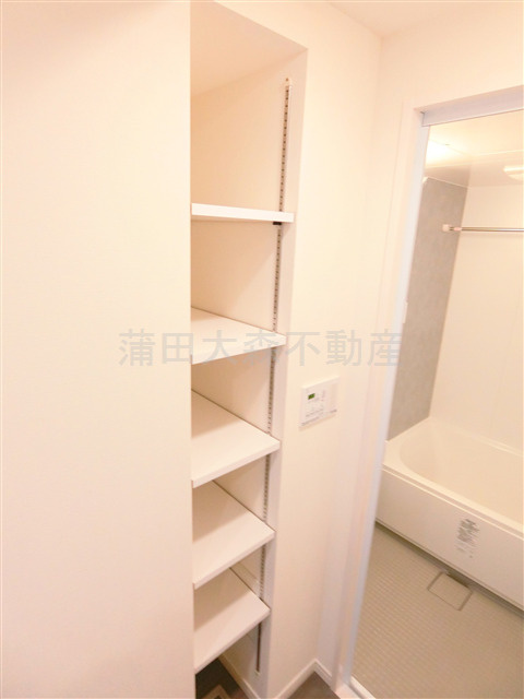RJRプレシア千鳥の収納|洗面所の棚収納