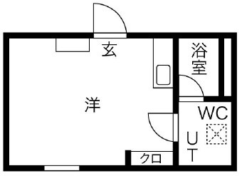 Ludens五反野FRの間取り|間取りです。