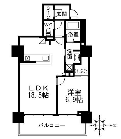 【間取り】 | 大阪福島タワー