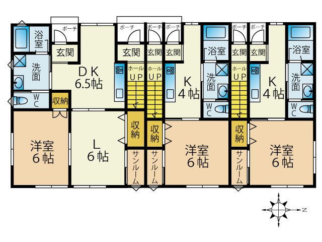 D棟1階フロア図