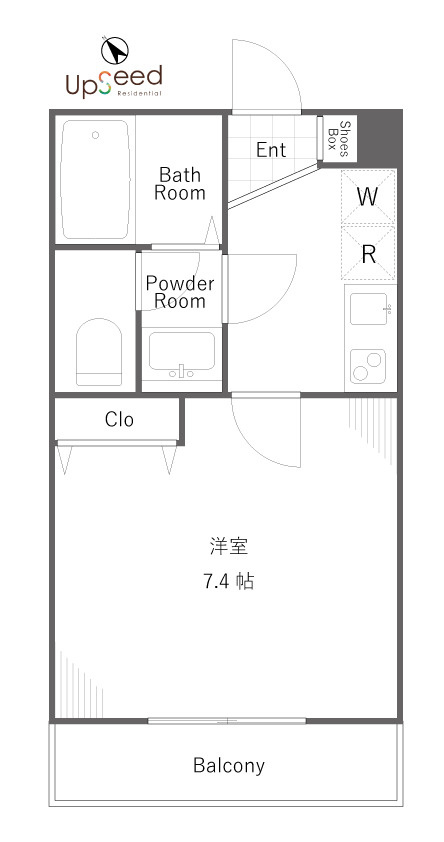 エーデル笹塚の間取り|エーデル笹塚