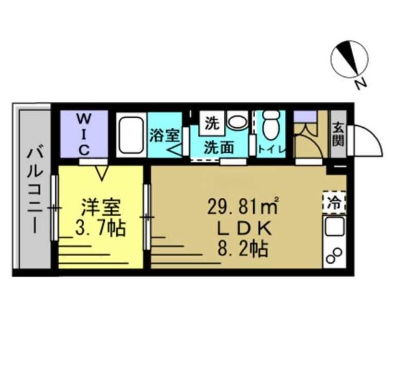 ASJ南流山の間取り