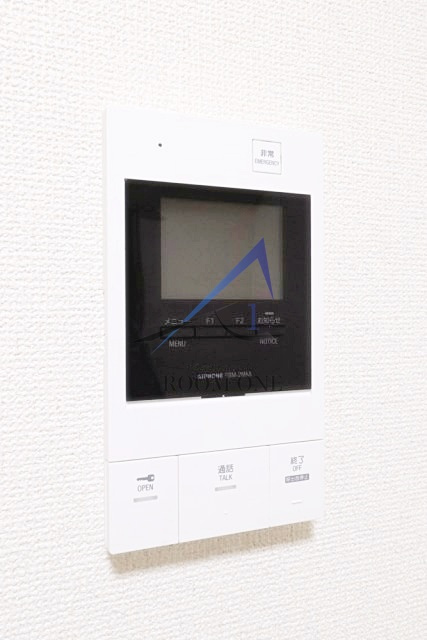 エクセリア上野毛のセキュリティ|モニター付きインターホンです。