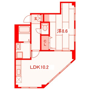 新八ビル1号館の間取り|室内フルリノベーション
