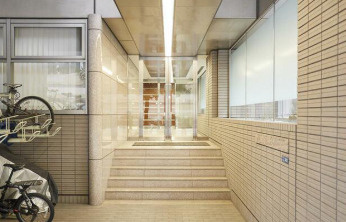愛宕ビューアパートメントのその他共用部分|毎日通るロビーはこのようになっています