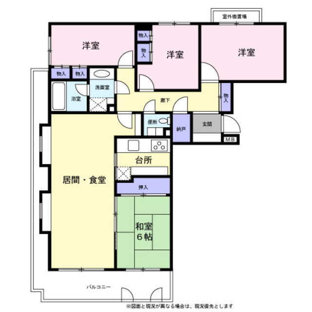 ＳＨ　ＭＡＮＳＩＯＮ本鵠沼の間取り