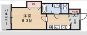 Luxe緑橋の間取り|Luxe緑橋　間取り