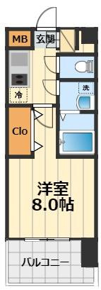 【間取り】 | エステムコート東京八王子(エステムコートトウキョウハチオウジ)