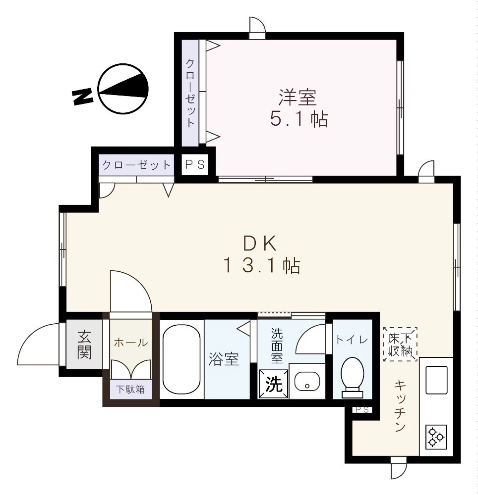 コンフォート学芸大学の間取り