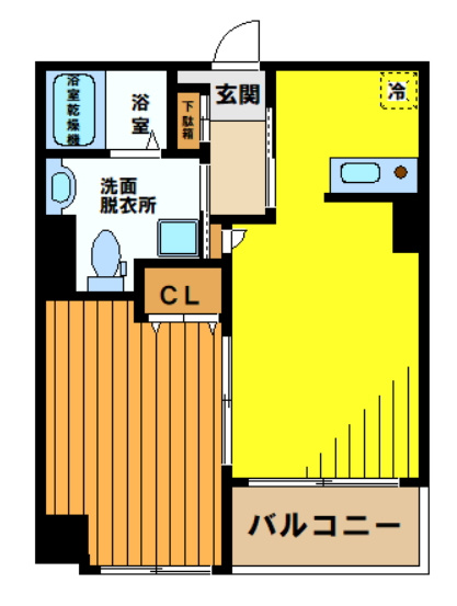【間取り】 | S3笹塚