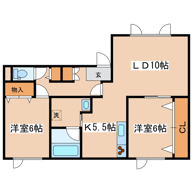 サクセスⅡの間取り