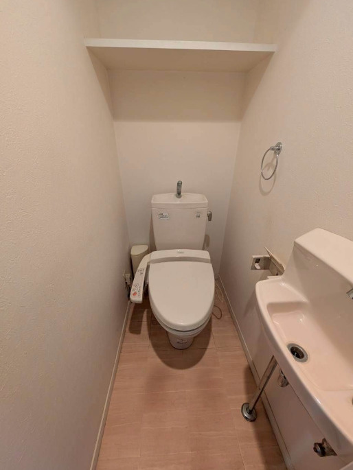 アルフィーネ久留米中央町【キャッシュバック対象物件】のトイレ|シンプルで使いやすいトイレです