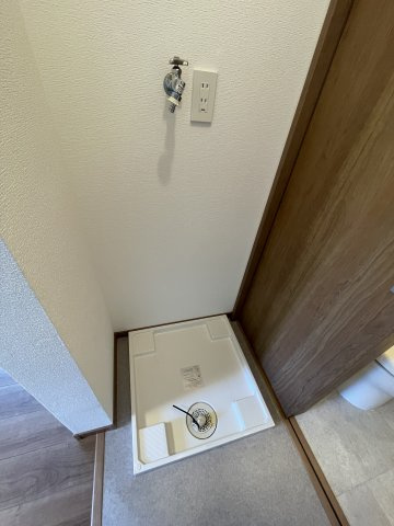 【洗面所】 | エコ・菊地ハウス | 洗濯機置場