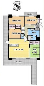 【間取り】 | ☆ブリティッシュ・ティンバー尾崎