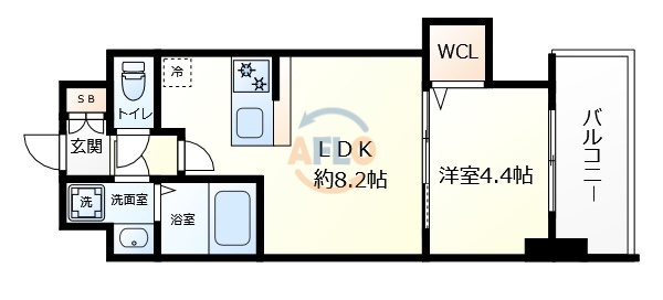 Alivis北梅田の間取り|Alivis北梅田　間取り