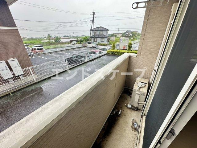 ブレッザ　Ⅱのバルコニー|高崎、前橋のお部屋探しはエンドスケープまで！お客様の理想お聞かせ下さい♪