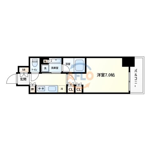 ザ・パークハビオ同心の間取り|ザ・パークハビオ同心　間取り