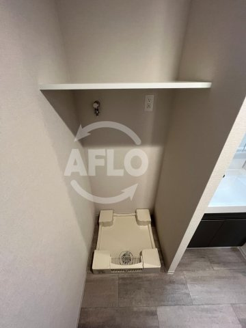 CREATIF堂島の設備|クレストコート堂島　洗濯機置き場