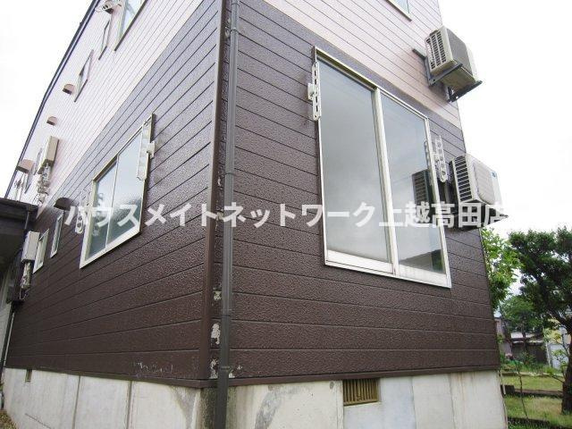 ヒルサイドハイツの展望|南側と東側に物干し