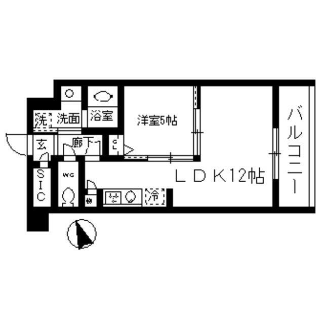 ファインクレスト入谷の間取り