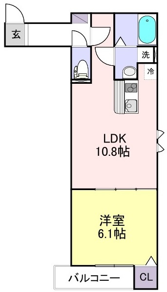 Yuu黒砂の間取り